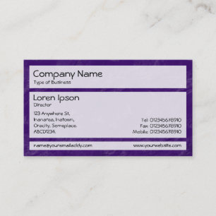 Cartão De Visita Painéis 02 - Púrpura Bruta