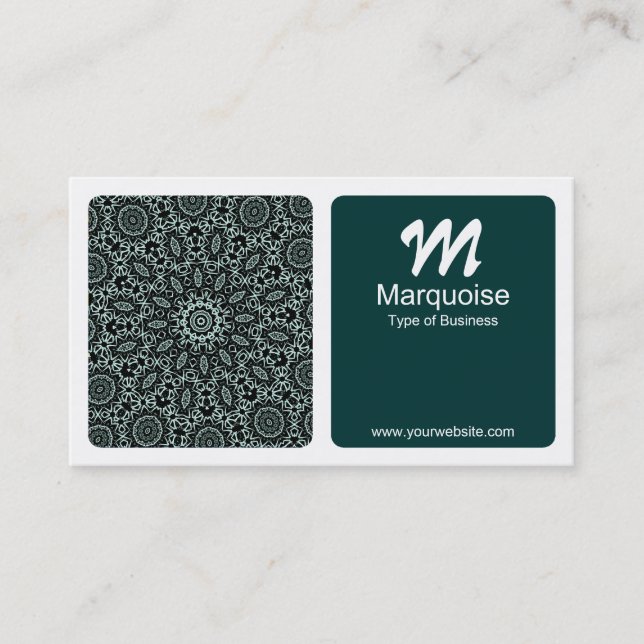 Cartão De Visita Painéis - Caleidoscópico 06 (Frente)