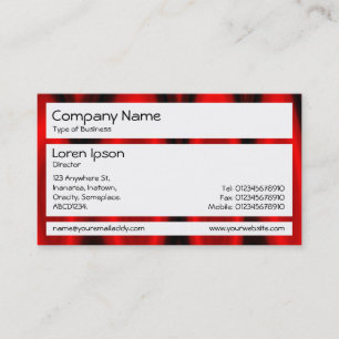 Cartão De Visita Painéis - Hall of Flame 02