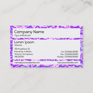 Cartão De Visita Painéis - Plasma Roxo