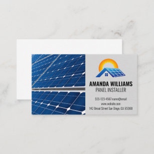 Cartões de Visita Energia Solar 