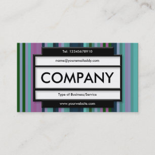 Cartão De Visita Painel de na moda II - Faixa 02