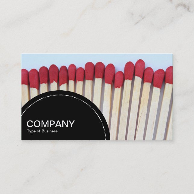 Cartão De Visita Painel semicírculo (pontos) - Corresponde a 03 (Frente)