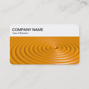 Cartão De Visita Painel Superior - Anéis Concentrados - Carro Comer