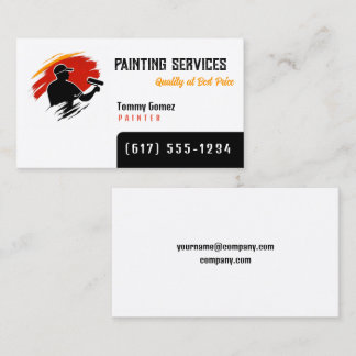 Cartão De Visita Painting Services | Painters