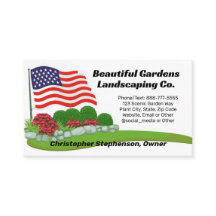 Paisagem da Bandeira Americana Cuidados com o Relv