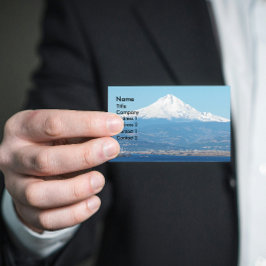 Cartão De Visita Paisagem de Captura do Monte Majestade