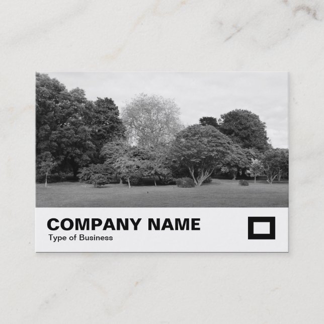 Cartão De Visita Paisagem de Parque (Frente)