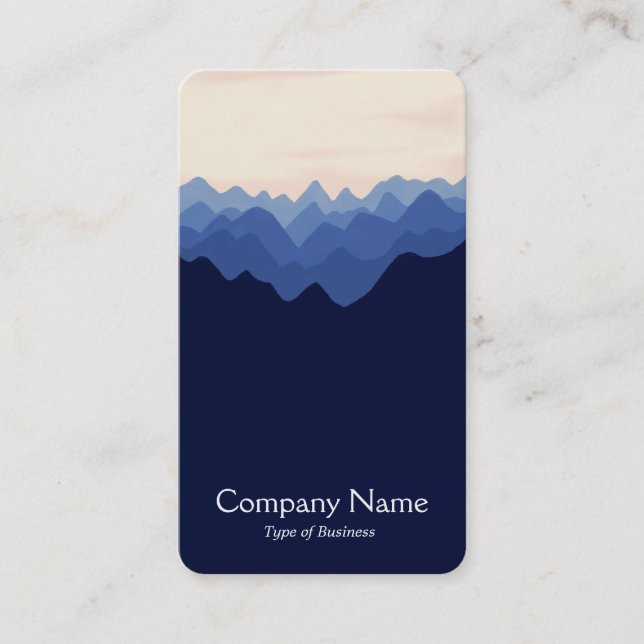 Cartão De Visita Paisagem Simplificada 03 (Frente)