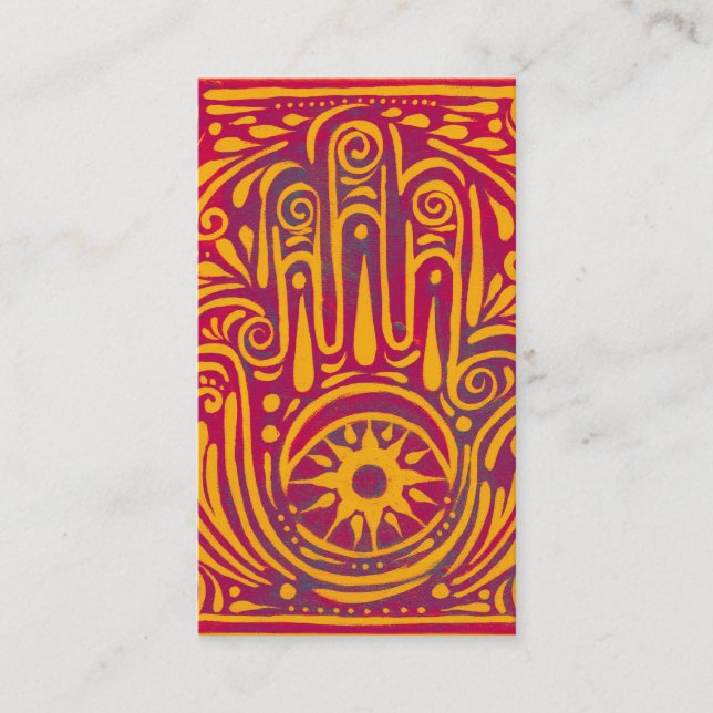 Cartão De Visita Paixão e mágica (Frente)