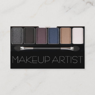 Cartão De Visita Paleta de Sombras para Olhos Esfumados Cosméticos
