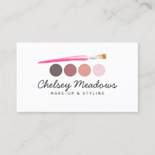 Cartão De Visita Paleta de Sombras para Olhos Maquiagem