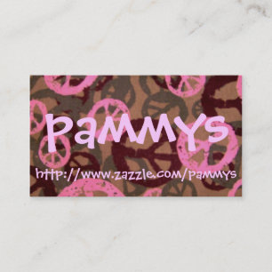 Cartão De Visita pammys, http://www.zazzle.com/pammys