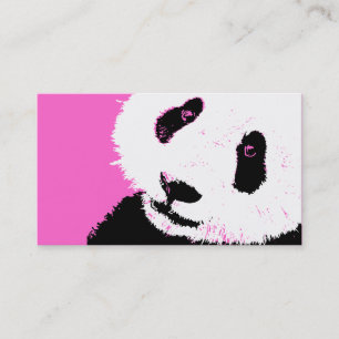 Cartão De Visita panda.