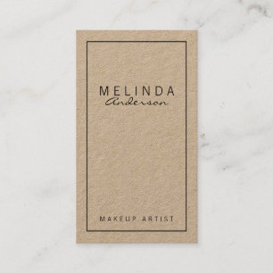 Cartão De Visita Papel de embalagem Moderno simples profissional