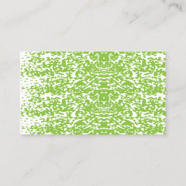 Cartão De Visita Papel de embrulho azul com neve branca repetitiva (Frente)