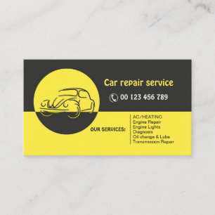 cartão de visita para auto meistar