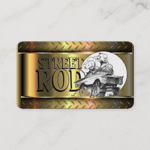 Cartão de visita para automóveis