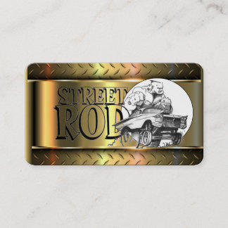 Cartão de visita para automóveis