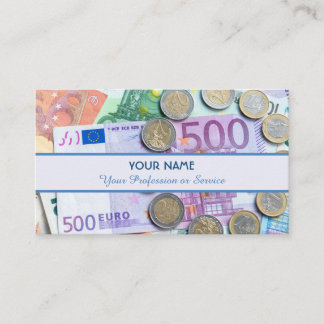 Cartão De Visita Para banqueiros profissionais ou especialistas fin