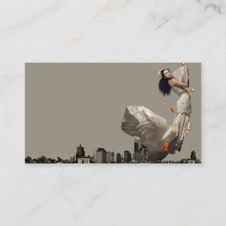 cartão de visita para bens imobiliários