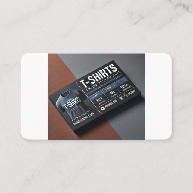 Cartão de visita para o Compro Online da Loja de M (Frente)