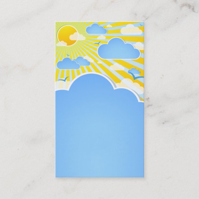 cartão de visita para o divertimento (Frente)