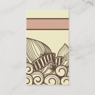 cartão de visita para o divertimento