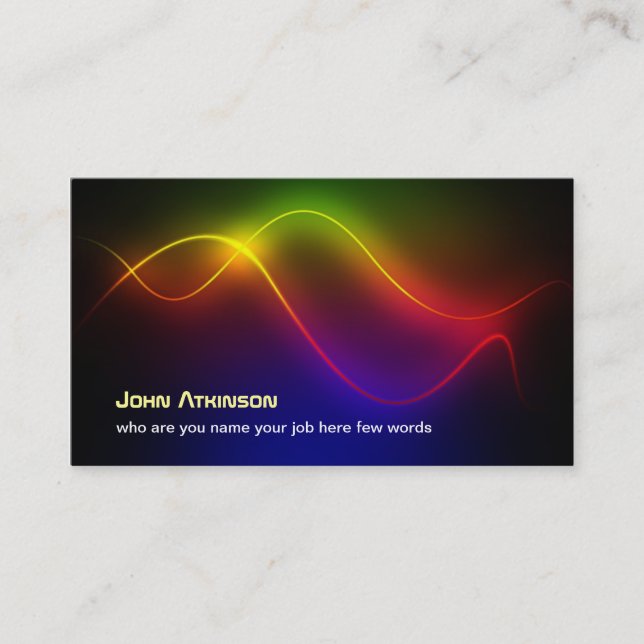 cartão de visita para o negócio (Frente)