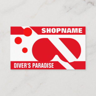 CARTÃO DE VISITA PARAÍSO DE DIVER