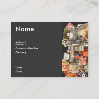 Cartão De Visita Paranoid o mais que eu ver