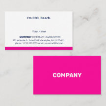 Paródia engraçada "Sou CEO, Praia" Personalizada