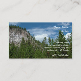 Cartão De Visita Parque Nacional Yellowstone