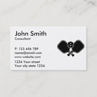 Cartão De Visita Pás de pancada