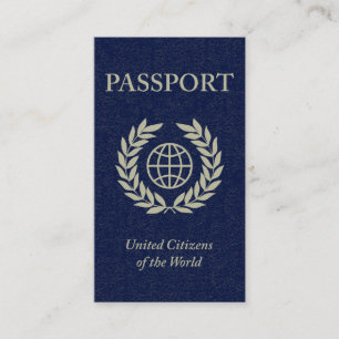 Cartão De Visita passaporte