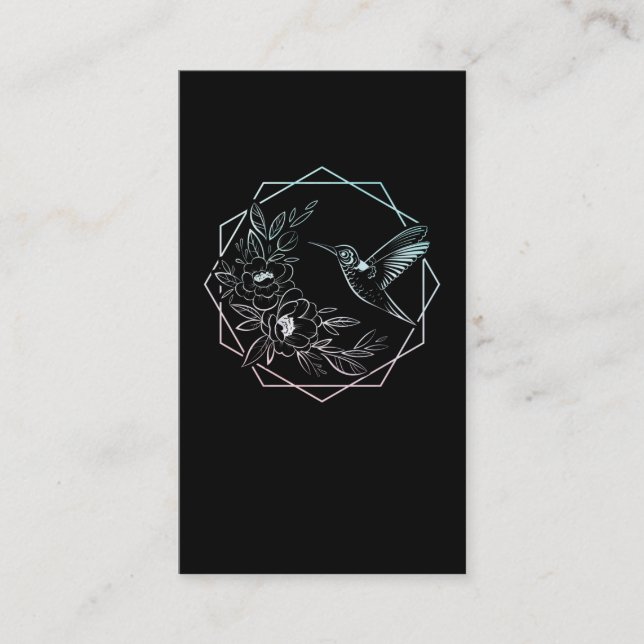 Cartão De Visita Pássaro das Aves Aquáticas (Frente)