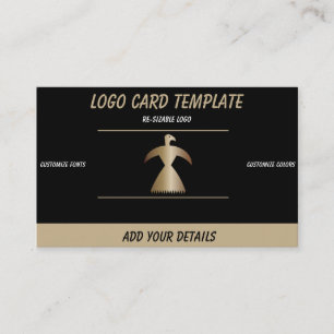 Cartão De Visita Pássaro de Phoenix