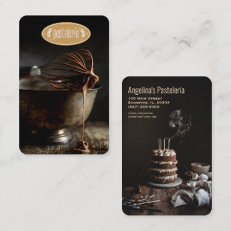 Cartão De Visita Pasteleria/Cartão de visita de padaria