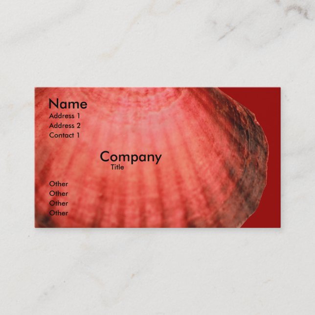 Cartão De Visita Pata dos leões (Frente)