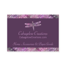 Patina roxo: Libélula