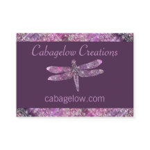 Patina roxo: Libélula