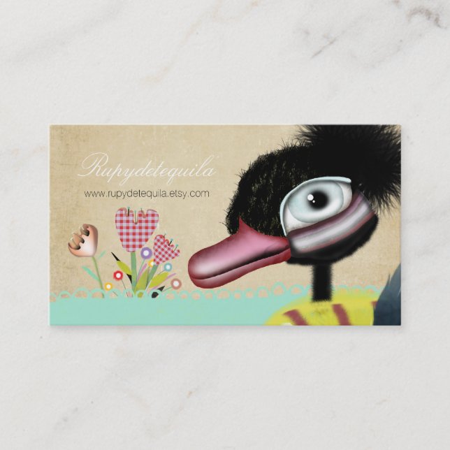 Cartão De Visita Pato Ducky (Frente)