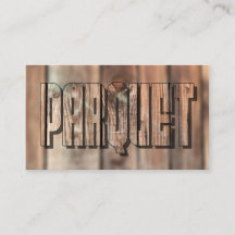 Pavimento de parquet com código QR estilo de madei