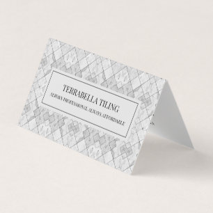 Cartão De Visita Pavimento Profissional E Pilha