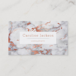 Cartão De Visita pedra de ouro branca e rosa