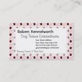 Cartão De Visita Peixes e Ossos Design Engraçado para Pássaros Cach