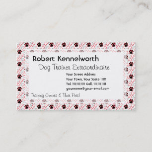 Cartão De Visita Peixes e Ossos Design Engraçado para Pássaros Cach