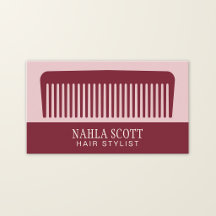 Pente de Estilista de Cabelo Moderno Boutique Tend