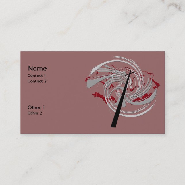 Cartão De Visita Perdoado (Frente)