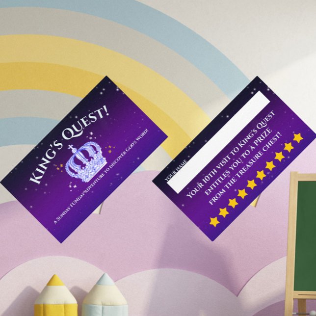 Cartão De Visita Perfurador do incentivo da catequese da Procura do (Criador carregado)